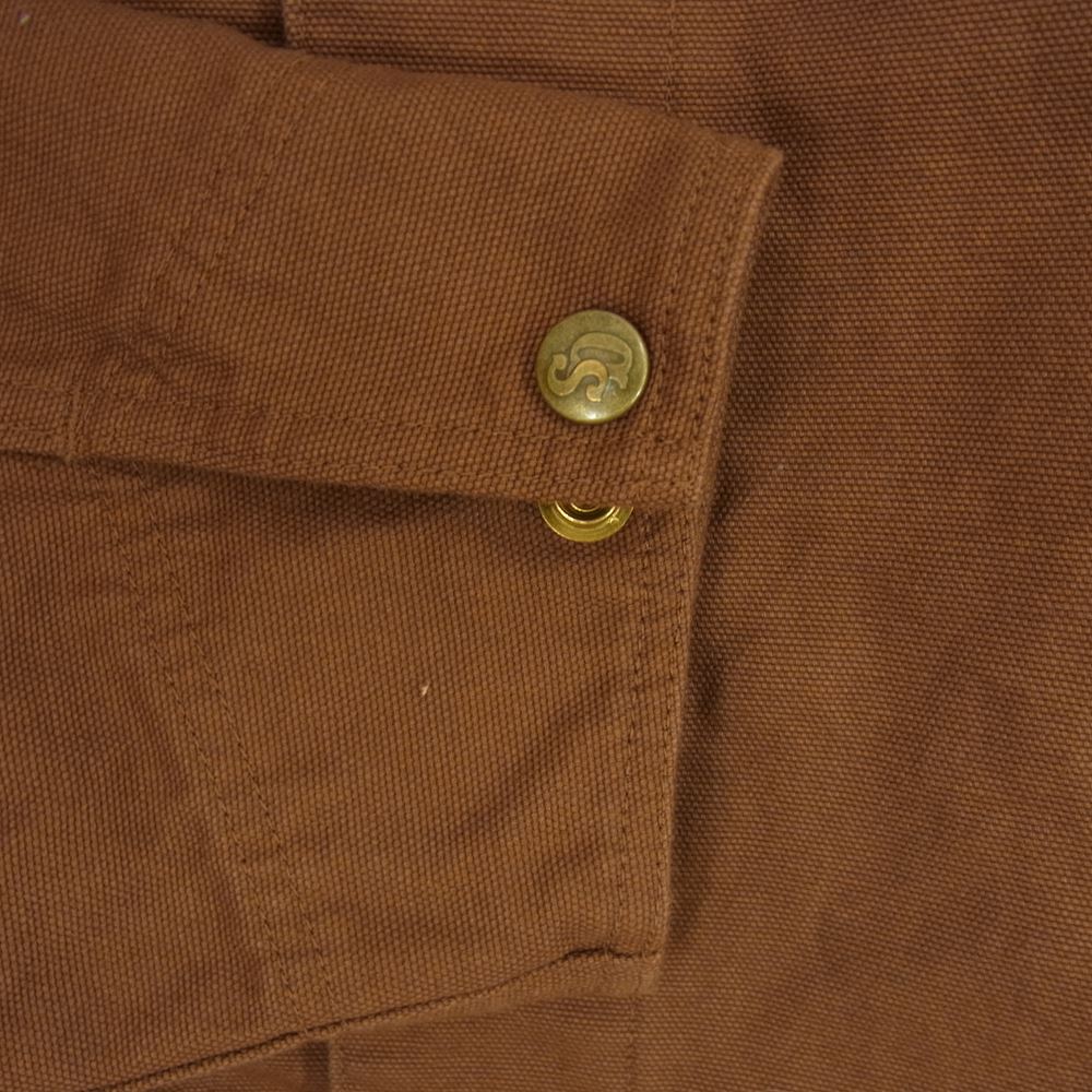 STANDARD CALIFORNIA スタンダードカリフォルニア カバーオール 襟コーデュロイ ジャケット ブラウン系 M【極上美品】【中古】