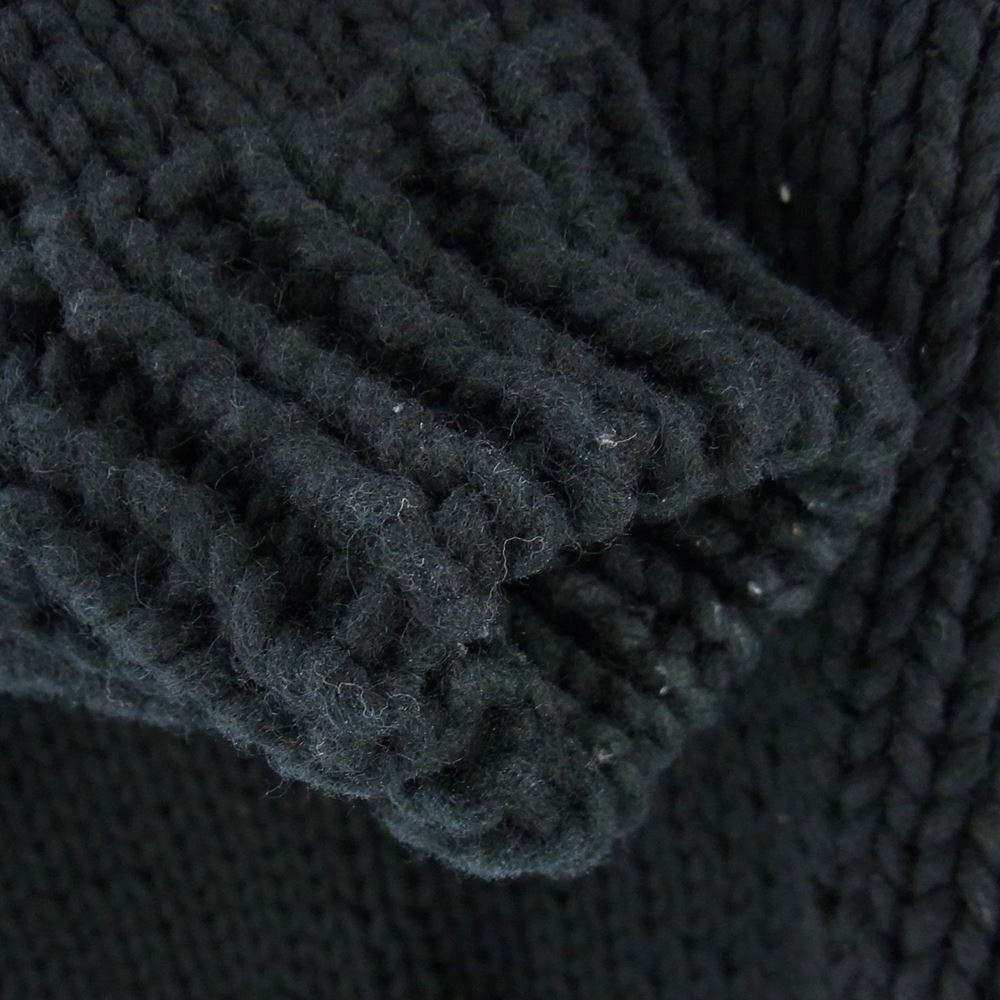 VISVIM ビズビム 22AW 0122205012002 AMPLUS BOATNECK HAND-KNIT アンプラス ボートネック ハンド ニット セーター ブラック系 1【中古】