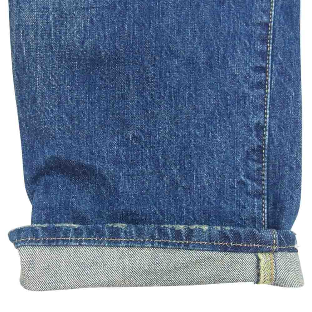 Levi's リーバイス US501-00 復刻 501 USモデル 赤耳 セルビッジ デニム パンツ インディゴブルー系 W29 L32【中古】