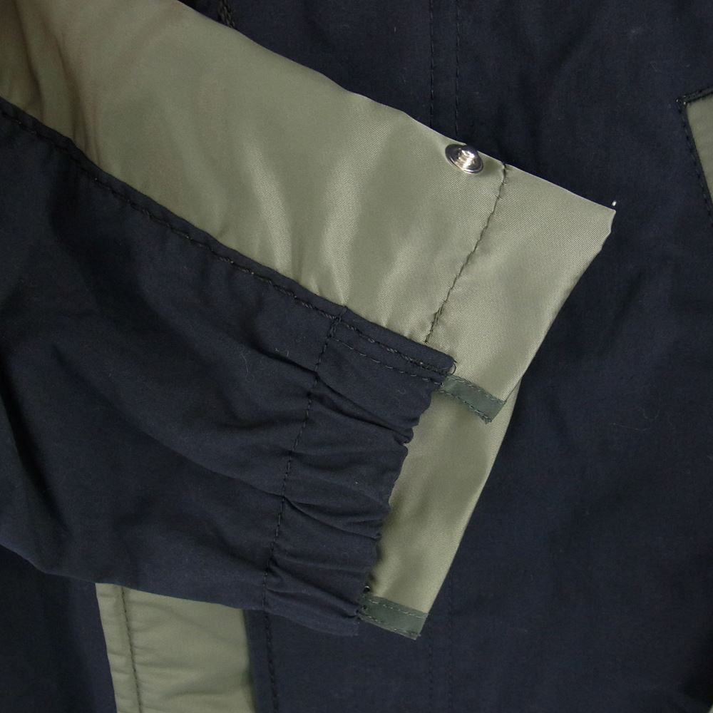 Sacai サカイ 23SS SCM-052 Military Coat ミリタリー ドッキング コート ブラック系 カーキ系 collar:212 3【極上美品】【中古】