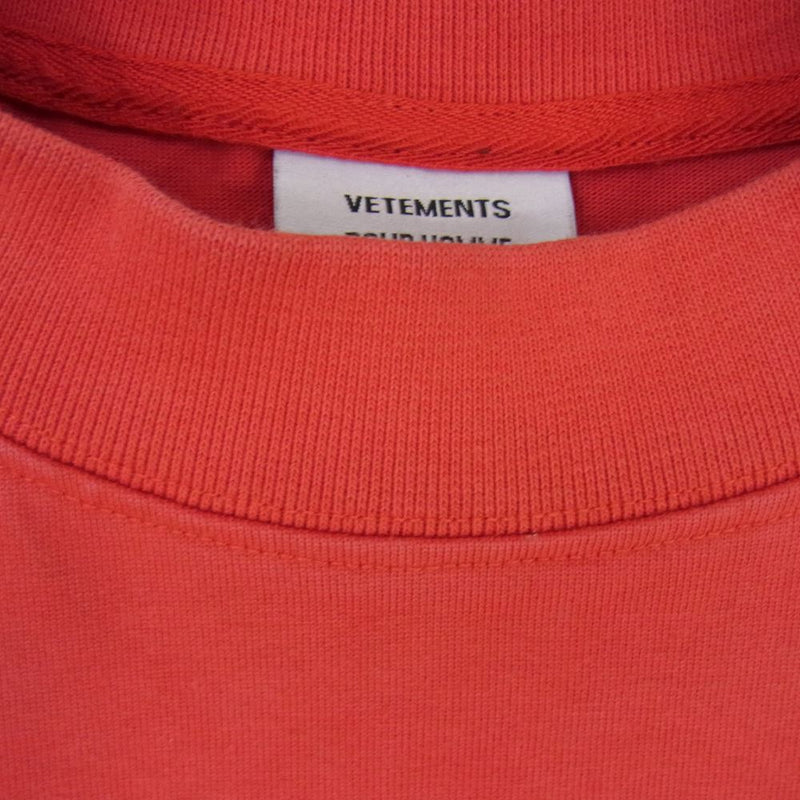 ！正規品  Vetememes オーバサイズ Tシャツ