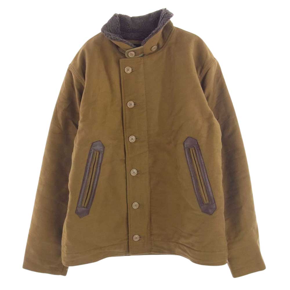 トロフィークロージング N-1 デッキジャケット カーキ系 42 42/XL 