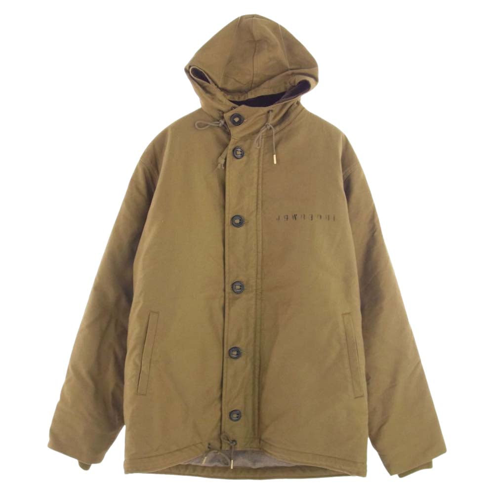 ウエストライド WESTRIDE ジャケット CANADIAN DECK JACKET カナディアン デッキ フード ジャケット カーキ系 XL【中古】 ウエストライド CANADIAN DECK JACKET カナディアン デッキ フード