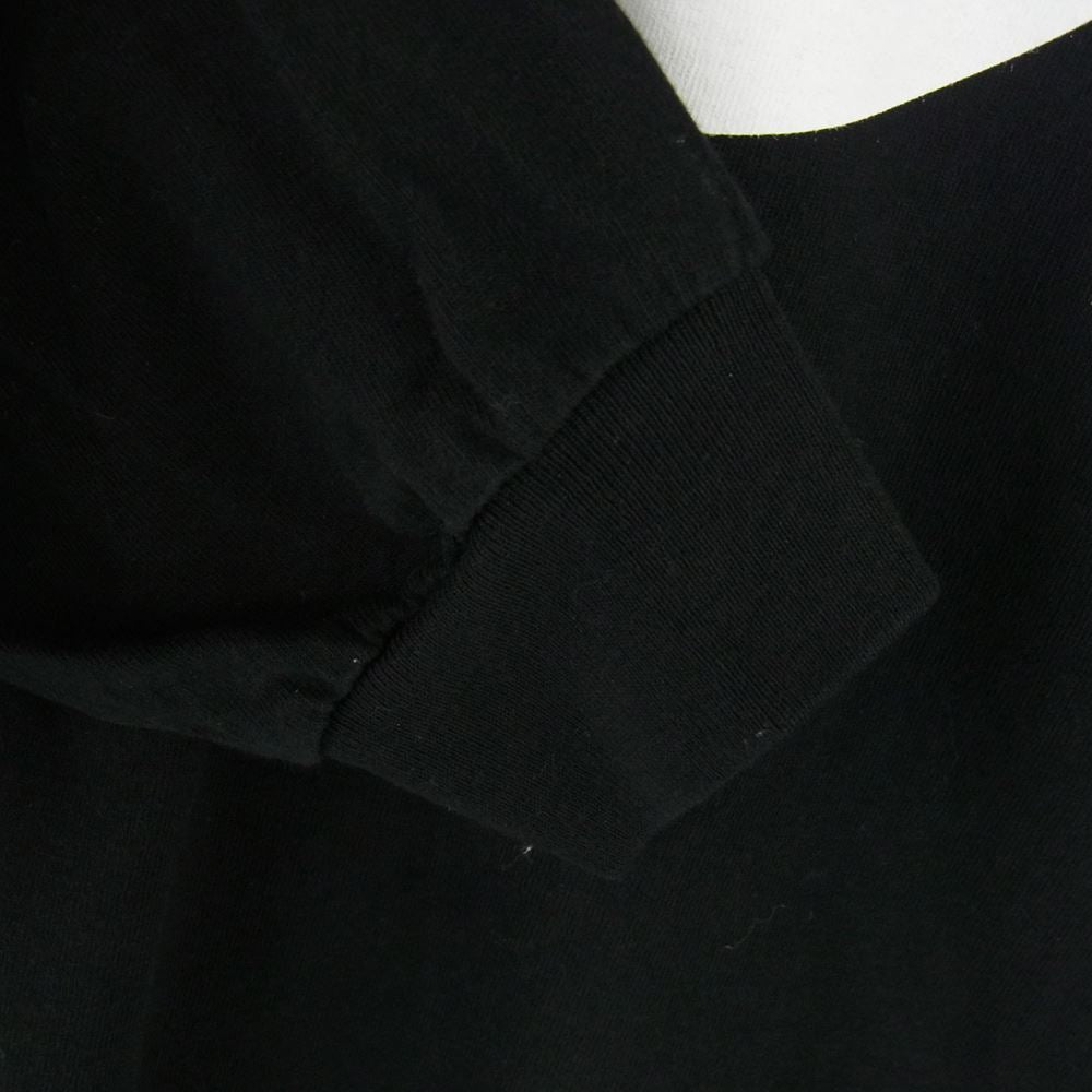 WTAPS ダブルタップス MOON & STAR COTTON L/S TEE ロンT ロング スリーブ カットソー ブラック系 02【中古】