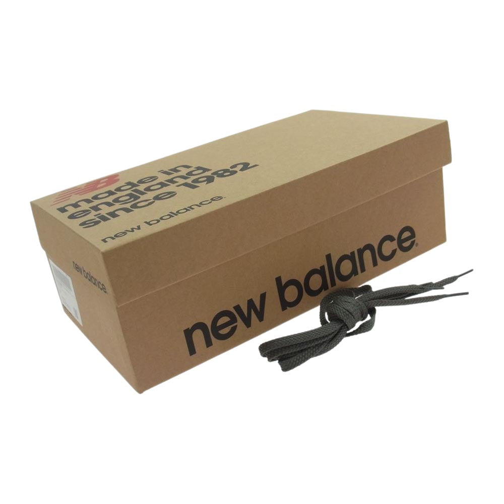 NEW BALANCE ニューバランス M991BNG 英国製 スエード ローカット スニーカー ブラウン ダークブラウン系 ネイビー系 27.5cm【中古】