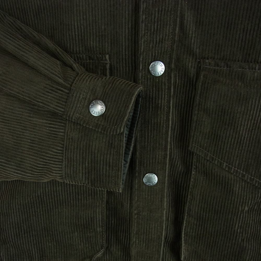 THE NORTH FACE ノースフェイス NY2260N PURPLE LABEL パープルレーベル Corduroy Insulation Shirt Jacket コーデュロイ インシュレーション シャツ ジャケット ダークブラウン系 M【中古】