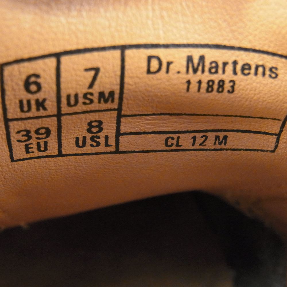 Dr.Martens ドクターマーチン 11883 ウイングチップ メダリオン シューズ マルチカラー系 25cm/UK6【中古】