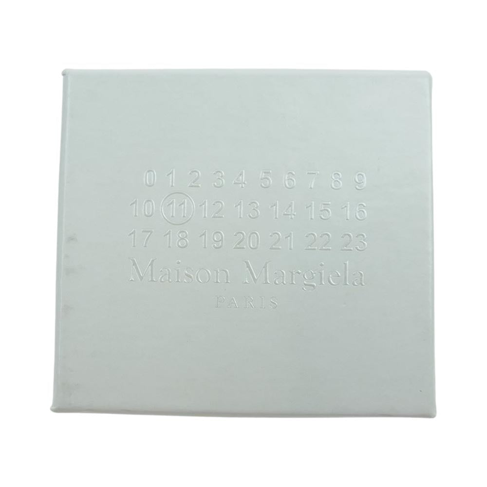 MAISON MARGIELA メゾンマルジェラ SM0VG0014 エングレーブド フープ イヤリング ピアス シルバー シルバー系【中古】