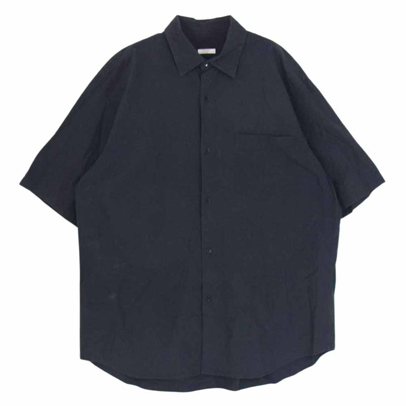 COMOLI ショートスリーブシャツ R01-02008 NAVYご購入ください