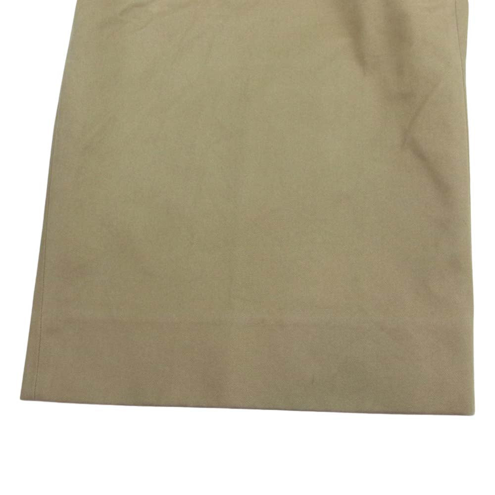 スタジオニコルソン タックワイドパンツ チノパン バギーパンツ ベージュ系 M【中古】