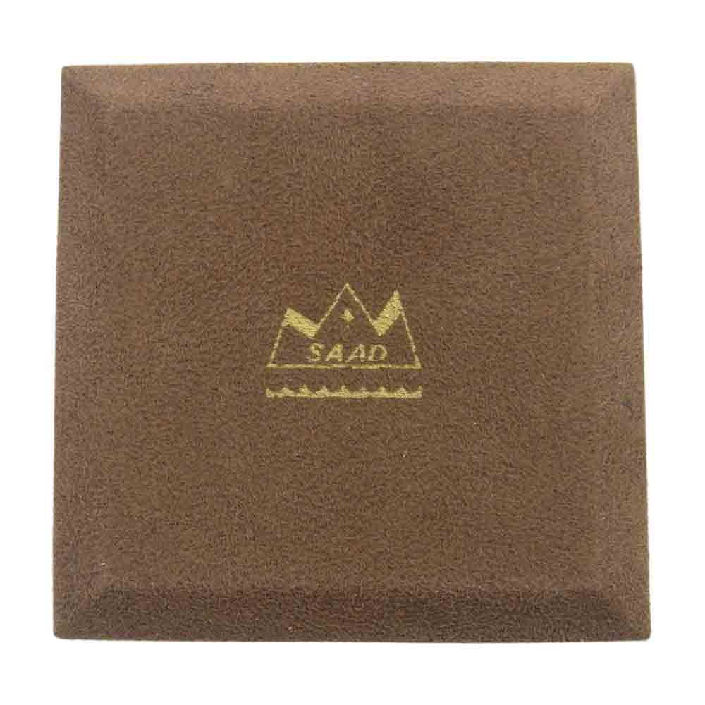 SAAD サード ターコイズ フェザーオーバル ネックレス シルバー系【中古】