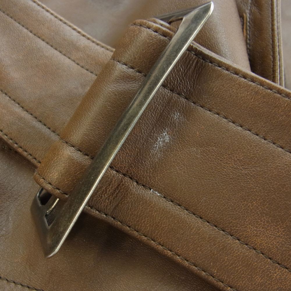 WAREHOUSE ウエアハウス ww1 ホースハイド アビエイター ジャケット ブラウン系 38【中古】