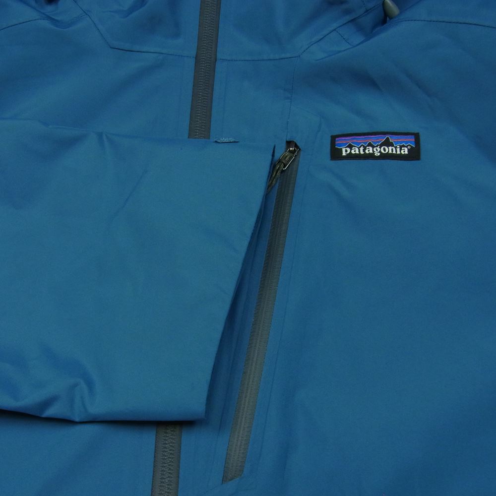 patagonia パタゴニア 31625 パウダー タウン ジャケット マウンテン パーカー ブルー系 L【極上美品】【中古】