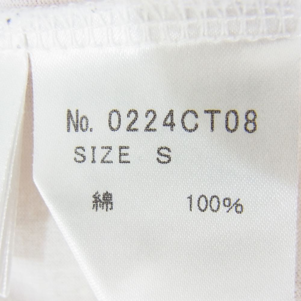 HYSTERIC GLAMOUR ヒステリックグラマー 0224CT08 SHEs THE ANGEL コートニーラブ 半袖 Tシャツ ホワイト系 S【中古】