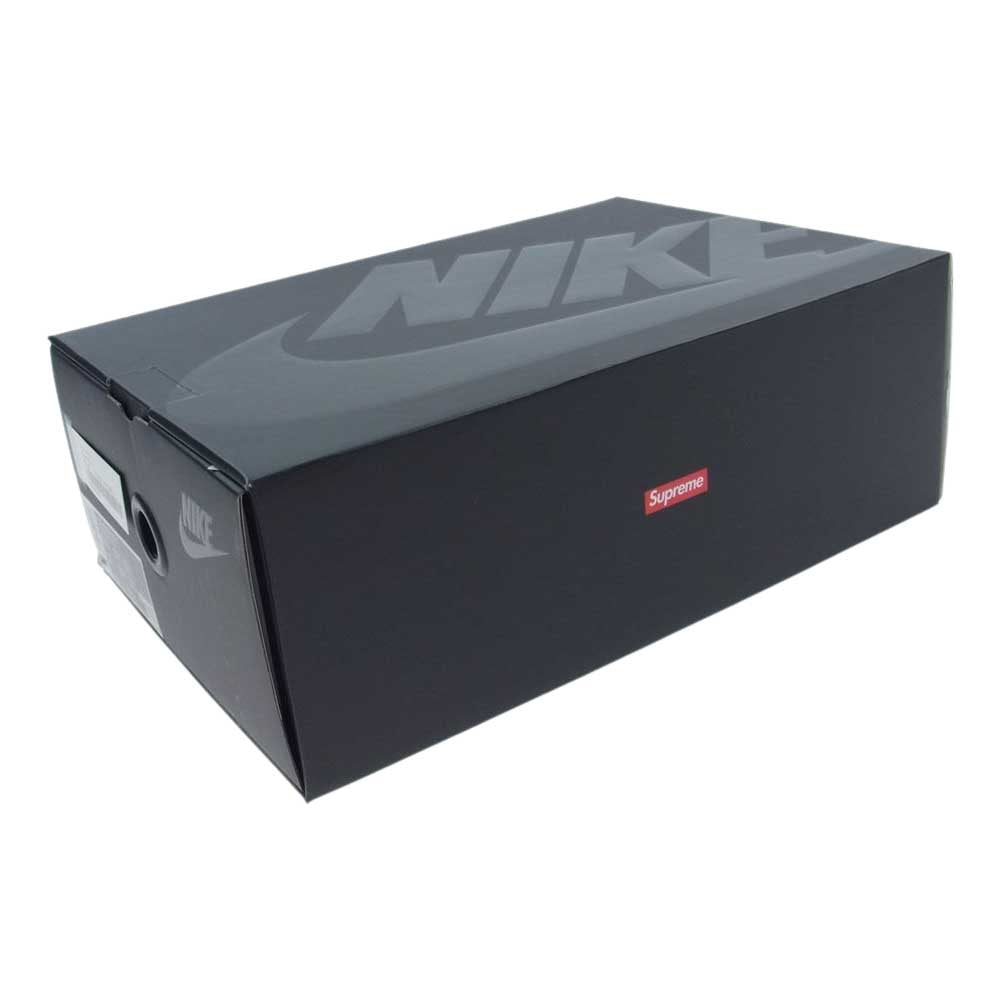 Supreme シュプリーム 21SS CV7652-002 × NIKE ナイキ Air Max 96 エアマックス シルバー ローカット スニーカー ブラック系 27.5cm【中古】