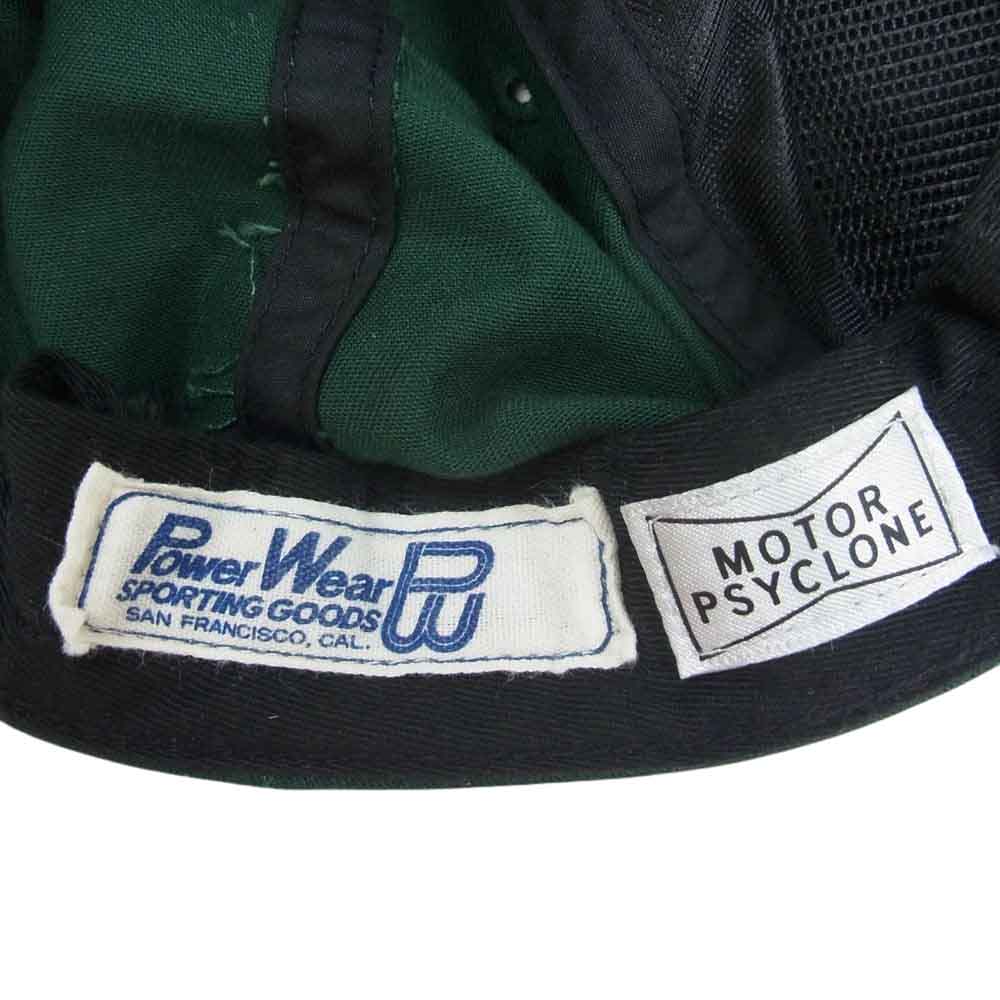 FREEWHEELERS フリーホイーラーズ SNAPBACK TRUCKER CAP HELMET LAWS SUCK トラッカー キャップ 帽 グリーン系【中古】
