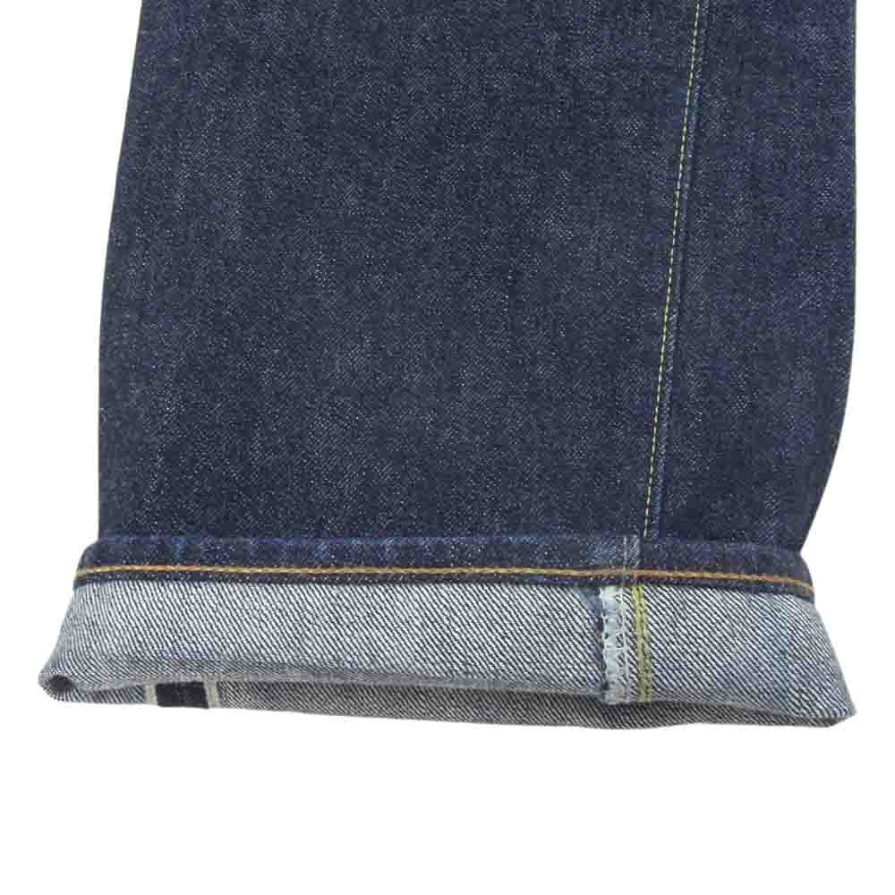 ティーシービー ジーンズ ボタンフライ デニム パンツ インディゴブルー系 W31【中古】