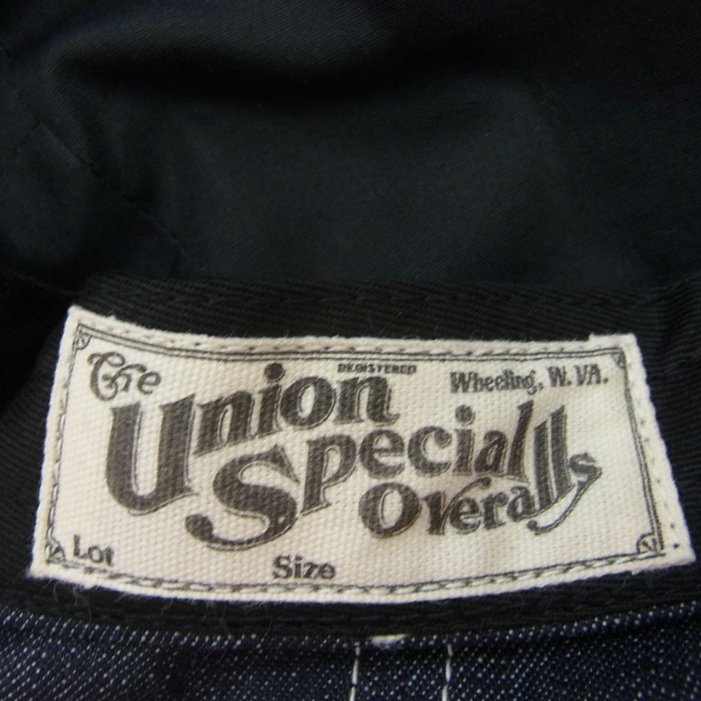 FREEWHEELERS フリーホイーラーズ UNION SPECIAL OVERALLS JAM BUSTER ジャム バスター インディゴ デニム キャスケット キャップ 帽子 インディゴブルー系 F【新古品】【未使用】【中古】