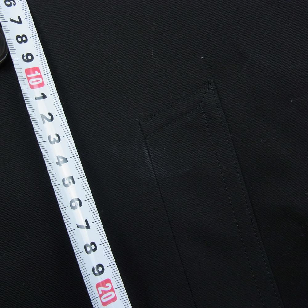 THE FLAT HEAD ザフラットヘッド ライナー付き ショート トレンチ コート ブラック系 L【中古】