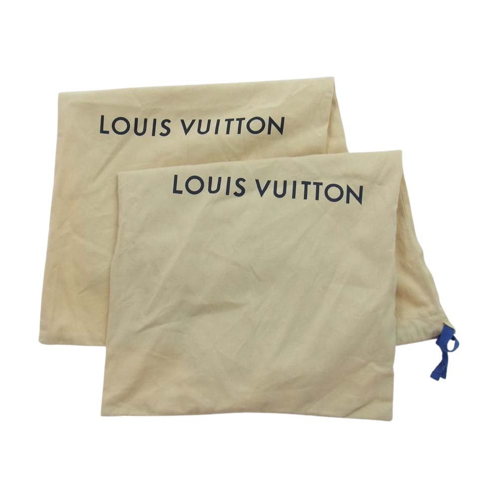 LOUIS VUITTON ルイ・ヴィトン 19SS 1A54IA LV トレイナー ライン スニーカー レザー ハイカット スニーカー ホワイト×レッド 8【中古】