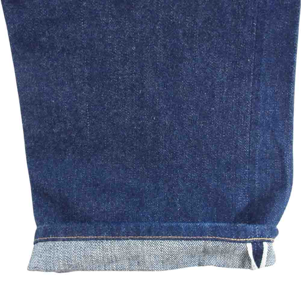 WAREHOUSE ウエアハウス LOT 1004XX シンチバック アーキュエイトステッチ サスペンダーボタン デニム パンツ インディゴブルー系 33【中古】