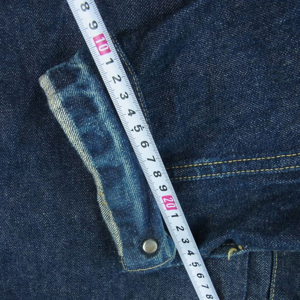 WAREHOUSE ウエアハウス S2000XX DEADSTOCK BLUE WWII DENIM JACKET 1st 大戦モデル デニム ジャケット インディゴブルー系 42【中古】
