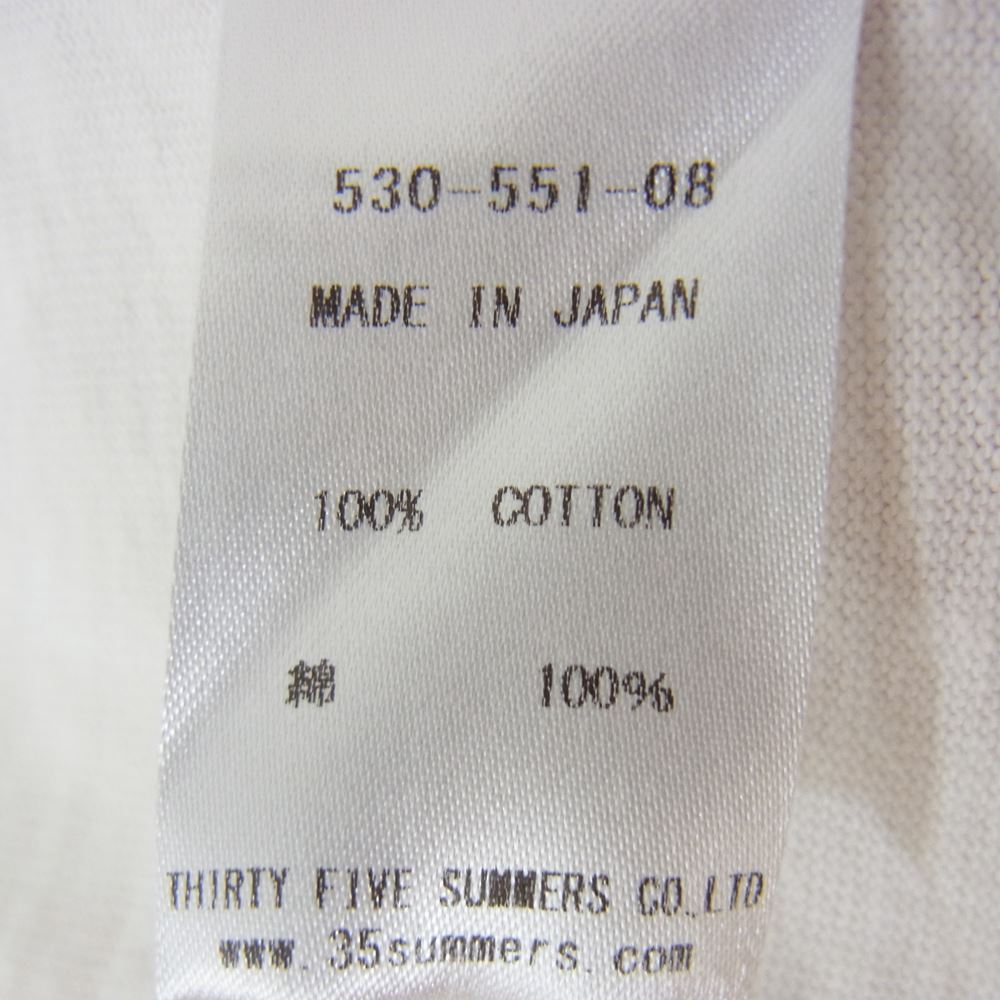 ANATOMICA アナトミカ SKIPPER POLO スキッパー 半袖 ポロシャツ ホワイト ホワイト系 2【中古】