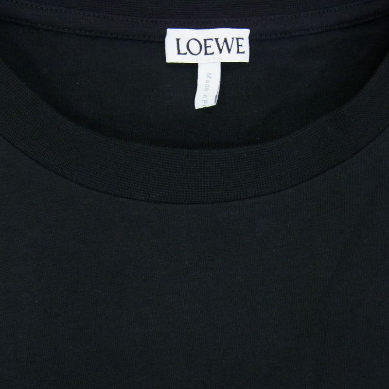 LOEWE ロエベ Ｔシャツ  21SS  S359333XCB × Joe brainard ジョー・ブレイナード ジュエルプリント バックロゴ 半袖 Tシャツ ブラック系 S