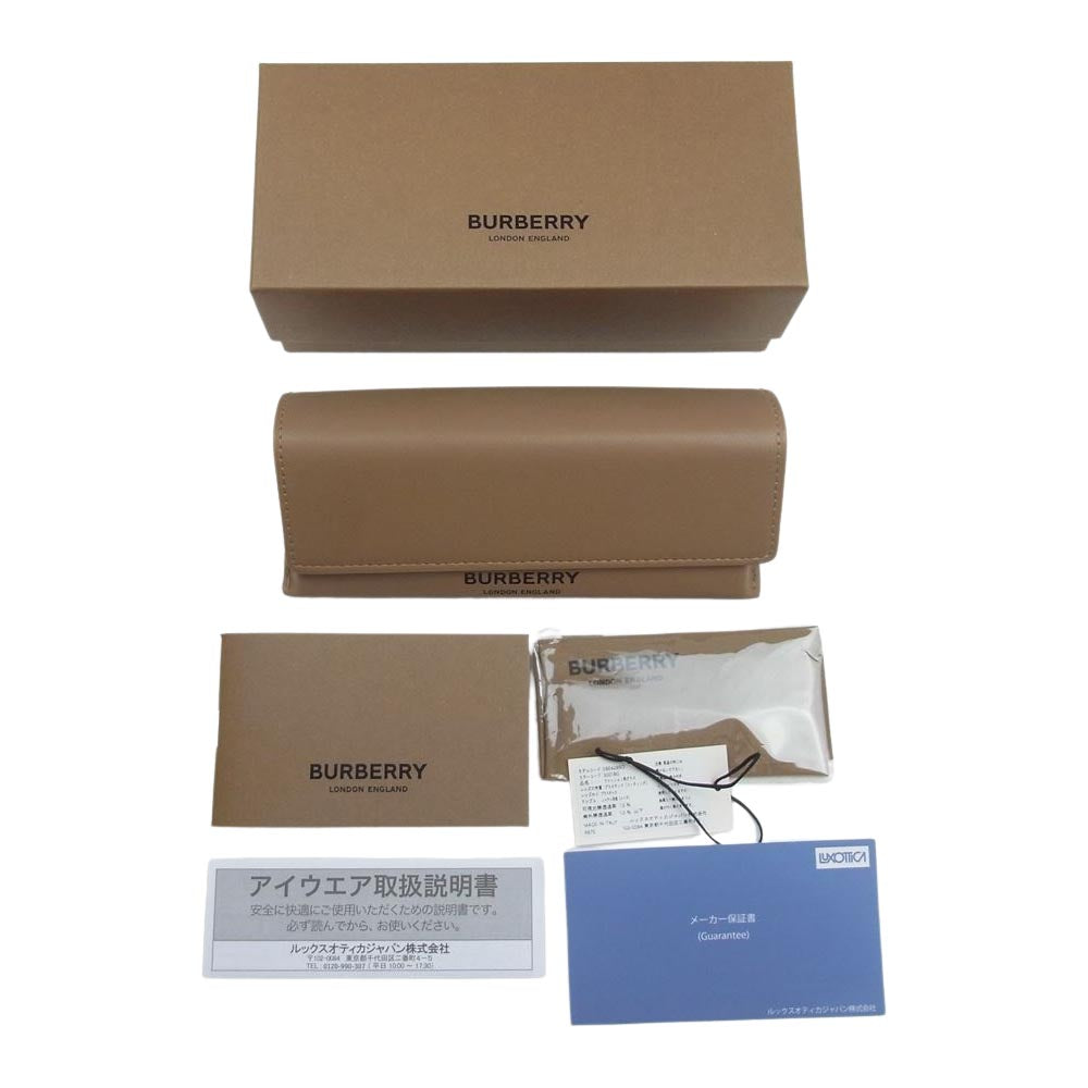 BURBERRY LONDON バーバリー ロンドン 0BE4289D 国内正規品 サングラス メガネ ブラック系【中古】