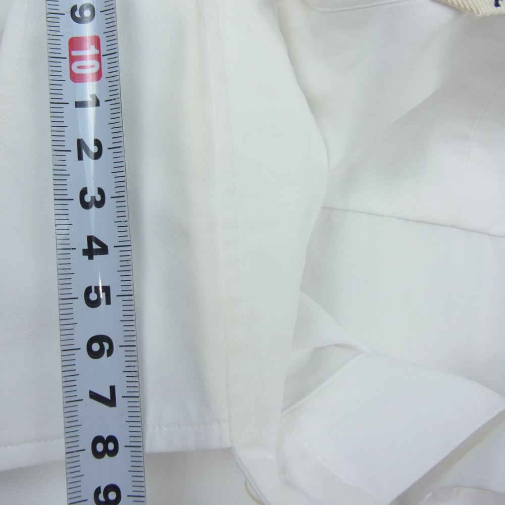 AURALEE オーラリー 22SS A22SS01TN WASHED FINX TWILL SHIRTS ツイル 長袖 シャツ ホワイト系 5【中古】