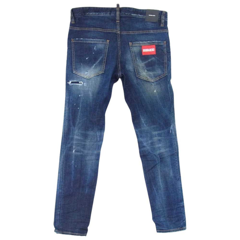 DSQUARED2 ディースクエアード S71LB0780 S30664 SKATER JEAN ペイント