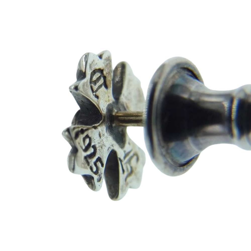CHROME HEARTS クロムハーツ(原本無) CHプラス スタッド ピアス シルバー系【中古】