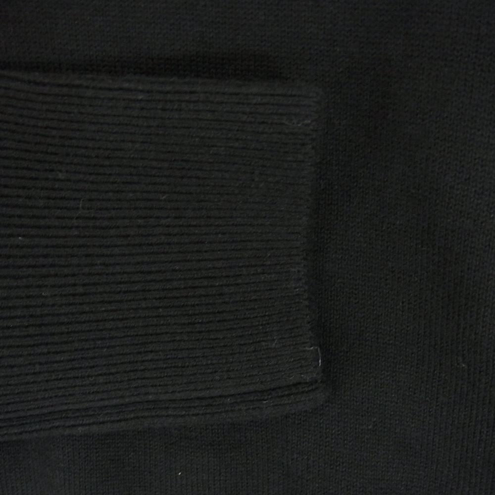 HYSTERIC GLAMOUR ヒステリックグラマー × WIND AND SEA ウィンダンシー WDS-C-HYS-23-AP-Q1-12 MOCK NECK SHIRT モックネック ニット シャツ ブラック系 S【新古品】【未使用】【中古】
