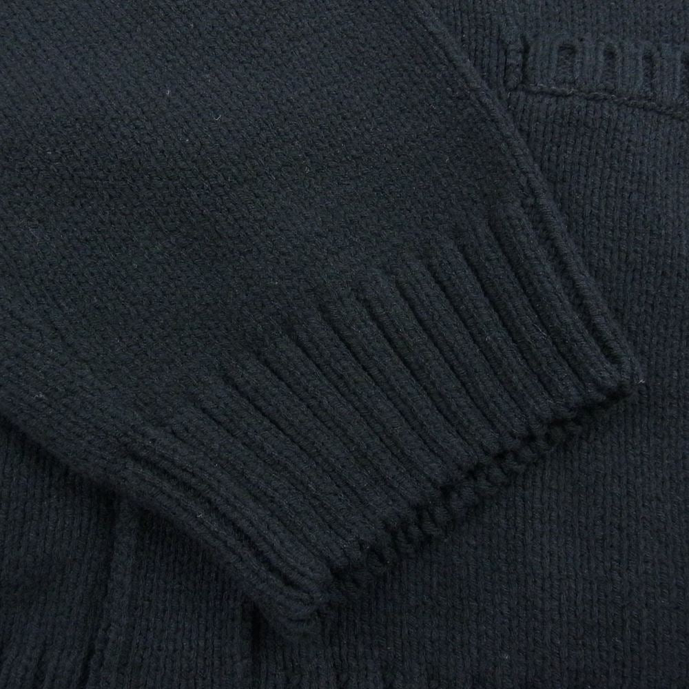 UNDERCOVER アンダーカバー 22SS UI1B4901 バック切替 ギンガムチェック カーディガン ブラック系 4【中古】