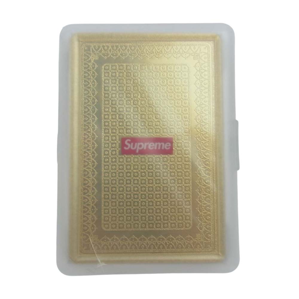 Supreme シュプリーム 13AW  Gold Deck of Cards ゴールド デック オブ カーズ トランプ ゴールド系【新古品】【未使用】【中古】