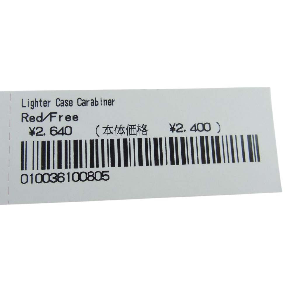 Supreme シュプリーム 22SS Lighter Case Carabiner カラビナ ライター ケース レッド系【新古品】【未使用】【中古】
