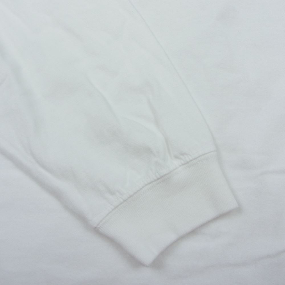 Psicom サイコム Everday mickey D's Long T Shirt ロゴ プリント ロングスリーブ Tシャツ 長袖 ホワイト ホワイト系 L【極上美品】【中古】