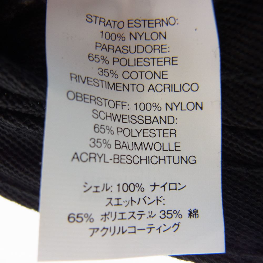 Supreme シュプリーム 22AW Washed Cordura Camp Cap ウォッシュド コーデュラ キャンプ キャップ 帽子 ブラック系【中古】