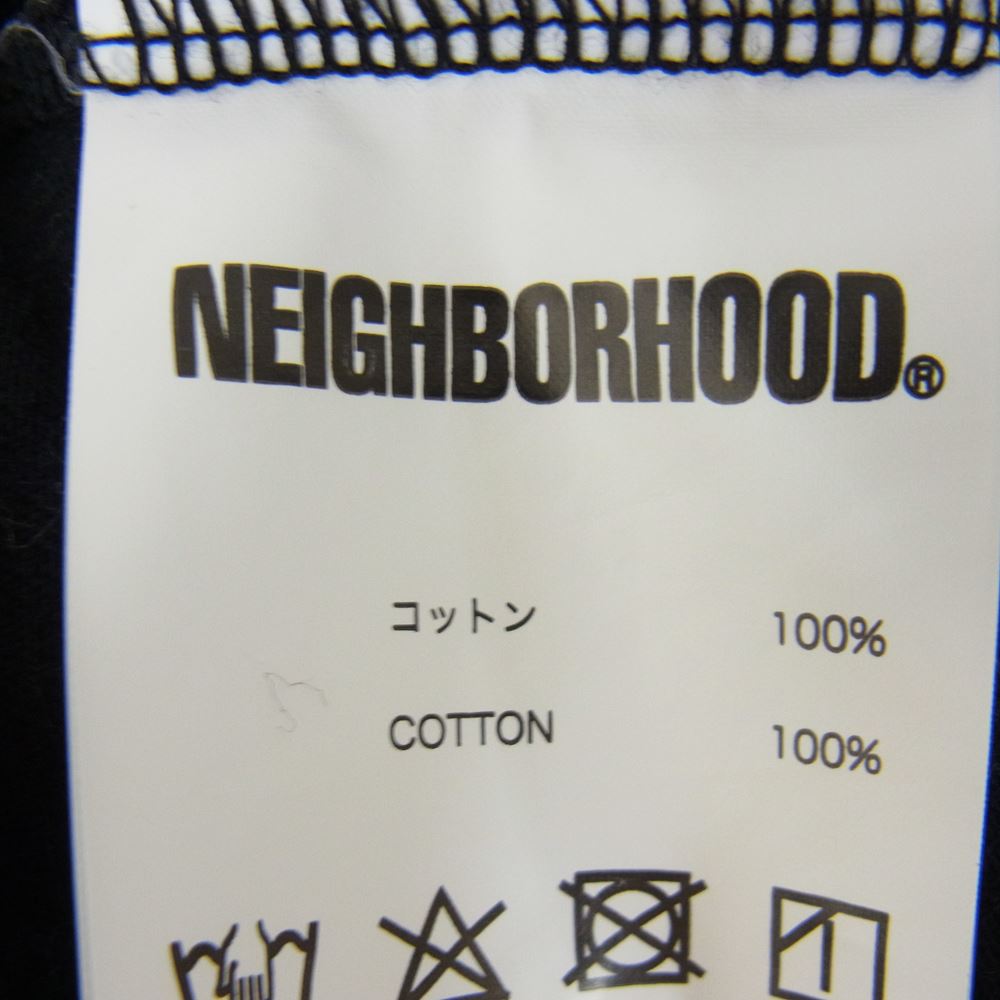 NEIGHBORHOOD ネイバーフッド EST TOKYO 1994 ロゴ プリント 半袖 Tシャツ ブラック系 XL【中古】