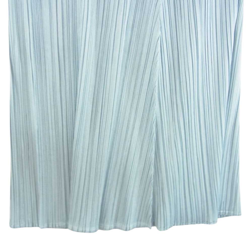 PLEATS PLEASE プリーツプリーズ イッセイミヤケ PP13-JF165 プリーツ加工 ワイド パンツ ブルー系 2【中古】