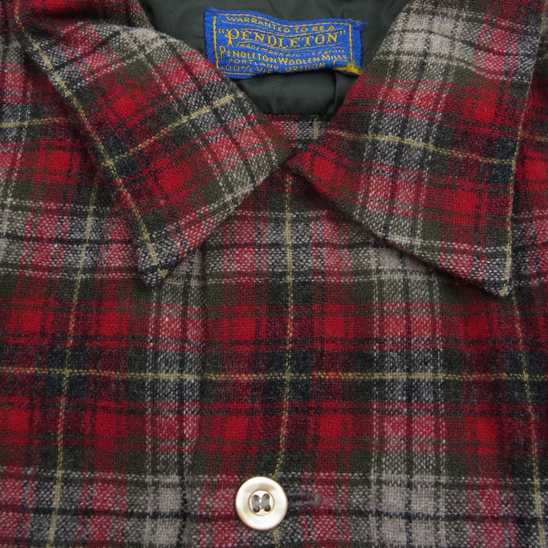 50s〜60s Vintage Pendleton ペンドルトンウールシャツ