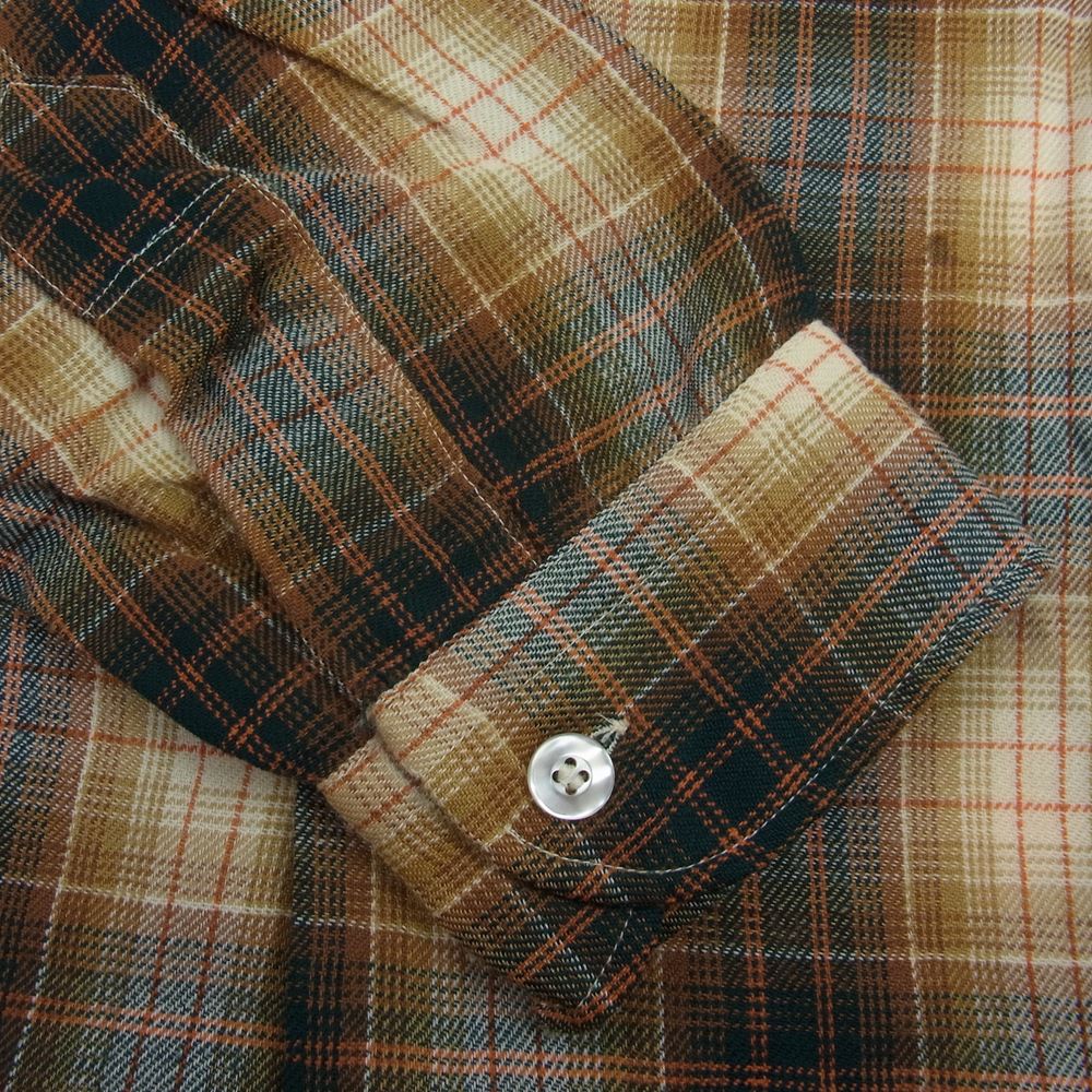 PENDLETON ペンドルトン ヴィンテージ 50s USA製 SIRタグ ウール チェック 長袖 シャツ L【中古】