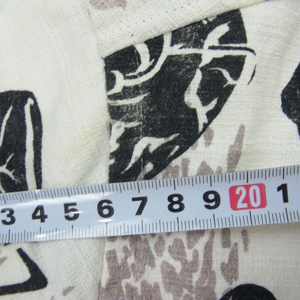 GANGSTERVILLE ギャングスタービル GSV-14-SS-22 スカル柄 半袖シャツ M【中古】