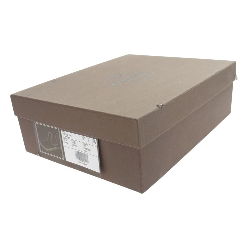 CHURCH'S チャーチ ETC246 WELLS LW CAASTORO SIGAR 103ラスト サイドゴア レザー チェルシーブーツ ブラウン系 7【中古】