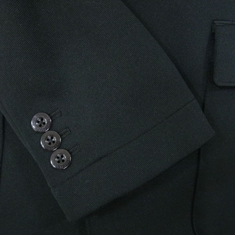 FRED PERRY フレッドペリー F2543 ジャージー テーラード ジャケット ブラック系 L【中古】