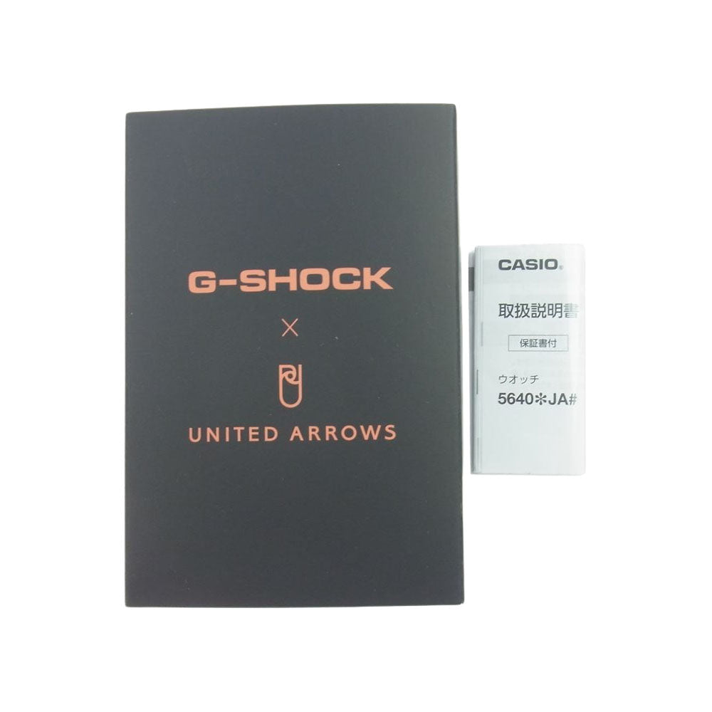 CASIO G-SHOCK カシオ ジーショック AWG-M520UA UNITED ARROWS ユナイテッドアローズ アナデジ 電波ソーラー 腕時計 ブラック系【中古】
