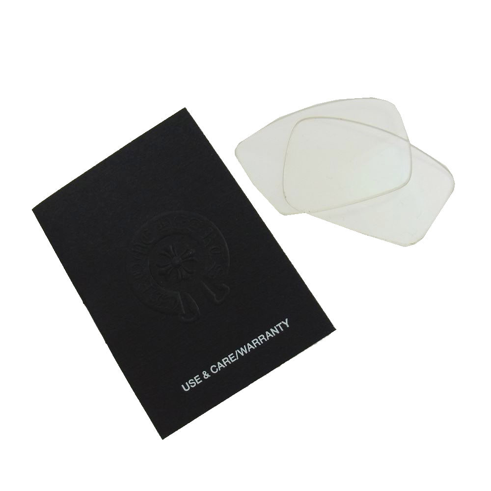 CHROME HEARTS クロムハーツ(原本無) 国内正規取扱店冊子付属 COX UCKER PA-HVT 眼鏡 メガネ アイウェア クリア系【中古】