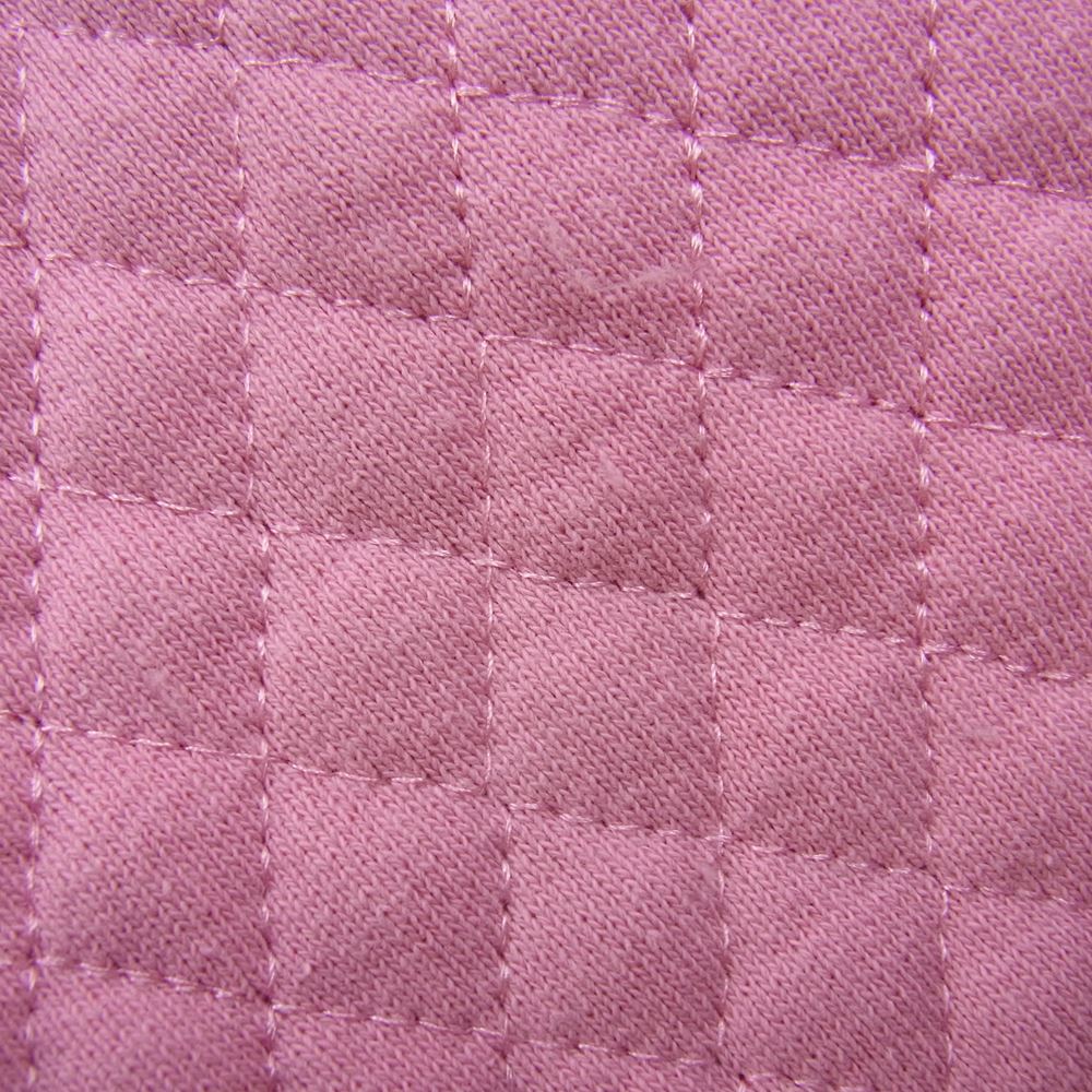 Supreme シュプリーム 23SS Micro Quilted Hooded Sweatshirt ミクロ キルティング フーデッド パーカー スウェット ピンク系 L【美品】【中古】