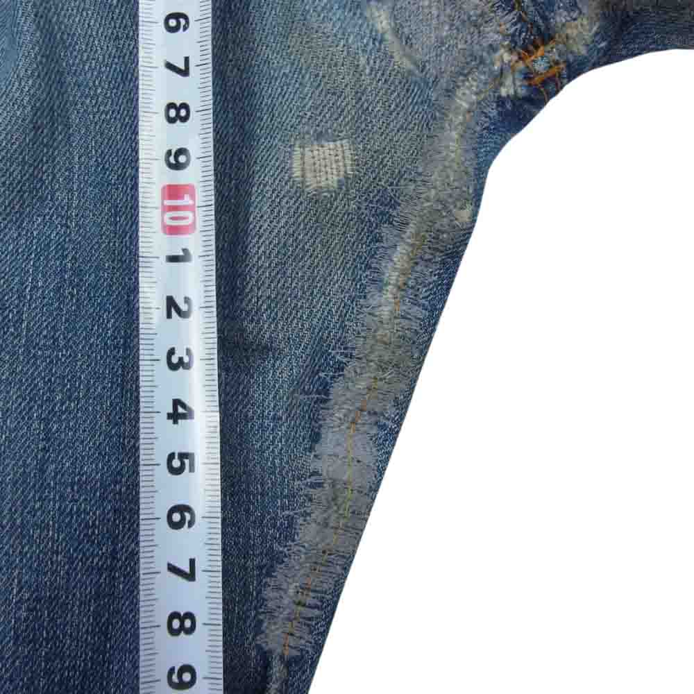 Levi's リーバイス 60s 501 BIG E VINTAGE ボタン裏刻印2 足長R シングルステッチ 赤耳 ヴィンテージ デニム パンツ インディゴブルー系【中古】