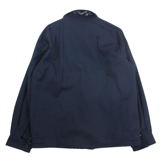 バーバリーズ スポーツジャケット スイングトップ ブルゾン ネイビー系【中古】